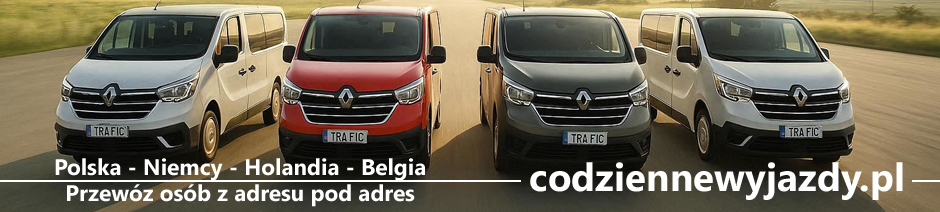 Codzienne wyjazdy Polska - Holandia